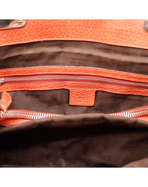 The Gucci bruin/oranje draagtas - 39x27x14 cm - Zeer goede staat