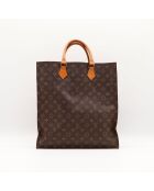 Die Louis Vuitton Flachtasche - 36x38x8 cm braun - Guter Zustand