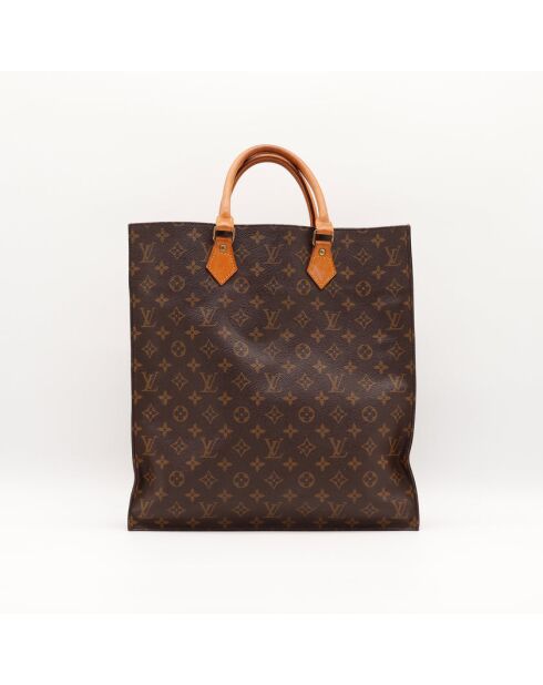 Die Louis Vuitton Flachtasche - 36x38x8 cm braun - Guter Zustand