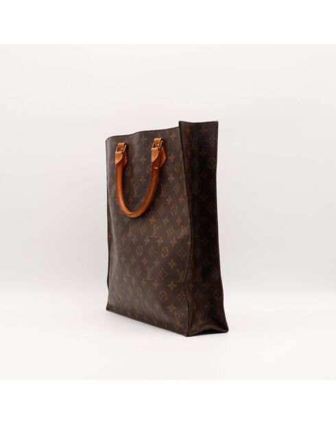 Die Louis Vuitton Flachtasche - 36x38x8 cm braun - Guter Zustand