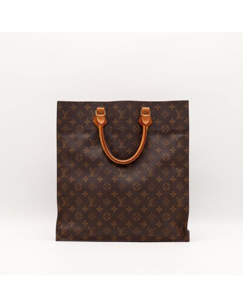 Die Louis Vuitton Flachtasche - 36x38x8 cm braun - Guter Zustand