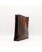 Die Louis Vuitton Flachtasche - 36x38x8 cm braun - Guter Zustand