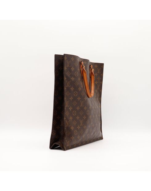 Die Louis Vuitton Flachtasche - 36x38x8 cm braun - Guter Zustand