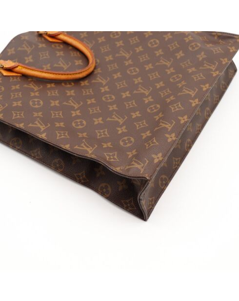 Die Louis Vuitton Flachtasche - 36x38x8 cm braun - Guter Zustand