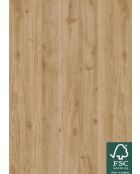 Ancona - Hängendes Badmöbel aus Kadiz-Eiche und glänzend lackiertem Kaschmir - 1 Schublade + 2 Nischen + Aufsatzwaschbecken - 79x47x49 cm