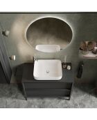 Espejo STONE con sistema LED retroiluminado L100 - 67x100x2 cm