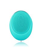 Brosse électrique en silicone de type micro pour le nettoyage et le massage du visage. Batterie intégrée, jusqu'à 110 utilisations.