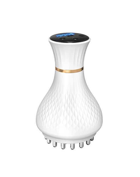 Appareil de massage corporel avec 19 modes EMS + vibration avec 19 intensités et 19 niveaux de température.