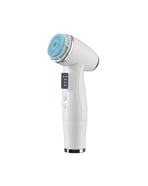 Cepillo eléctrico limpiador, exfoliante y masajeador facial Skin Scrubber. 2 cabezales.