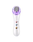 Soin de la peau 3 en 1 avec traitement par lumière LED, masseur et traitement ultrasonique + IONS.