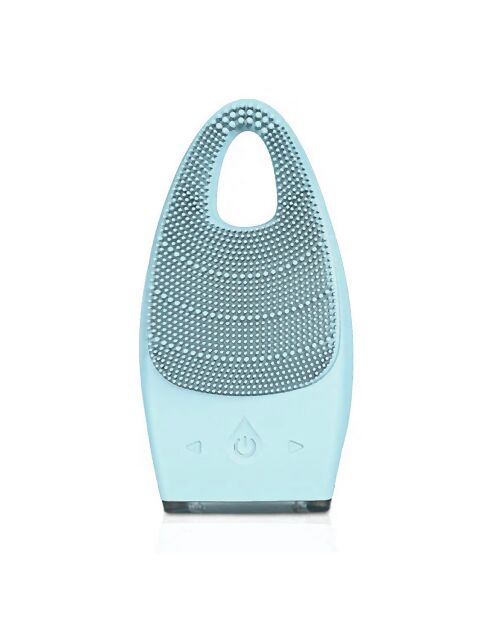 Detergente viso elettrico con batteria ricaricabile. 15 livelli di intensità, modalità massaggio. Trattamento anti-acne, pulizia profonda, purificatore dei pori.