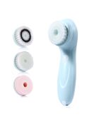 Spazzola detergente viso 3 in 1, esfoliante, struccante. Ricaricabile