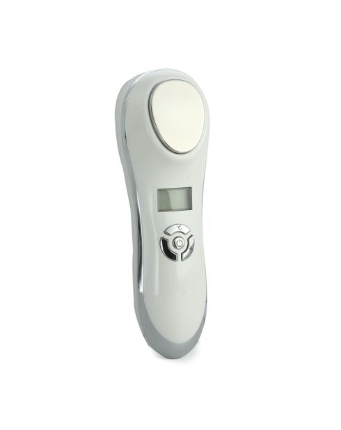 Appareil de massage sonique, soin de la peau et contraste chaud/froid.