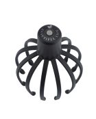Elektrisch hoofdmassageapparaat in de vorm van een octopus. Verlicht de spanning, masseert de hoofdhuid.
