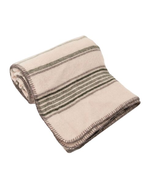 Gewebte Decke Bayonne aus Naturtanne