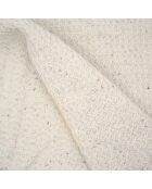 Baumwolldecke Aries Ecru Heather - 125x180 cm