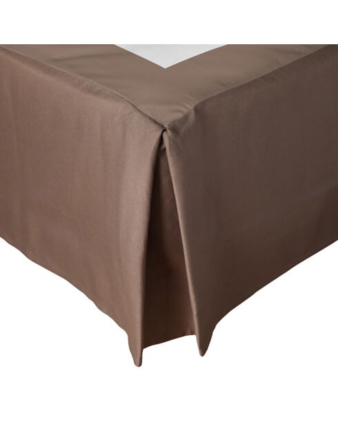 Boxspringhülle Camelia Taupe