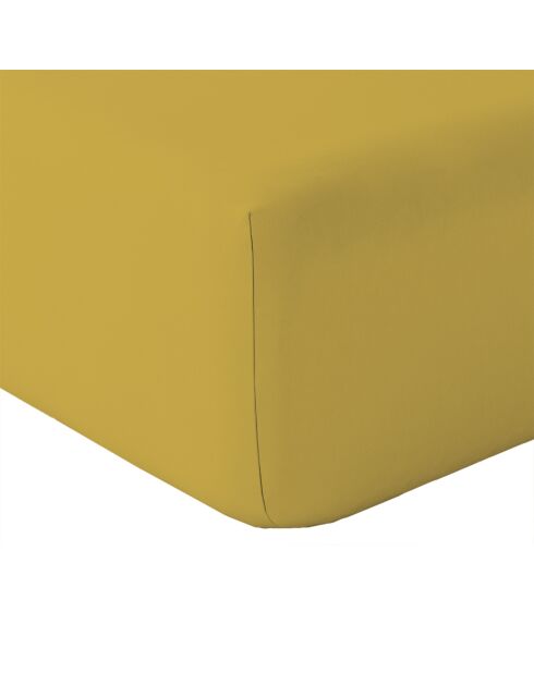 Cap Ferret Curry Spannbetttuch, 80 x 200 cm