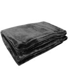Coperta Cocooning Velvet Steel