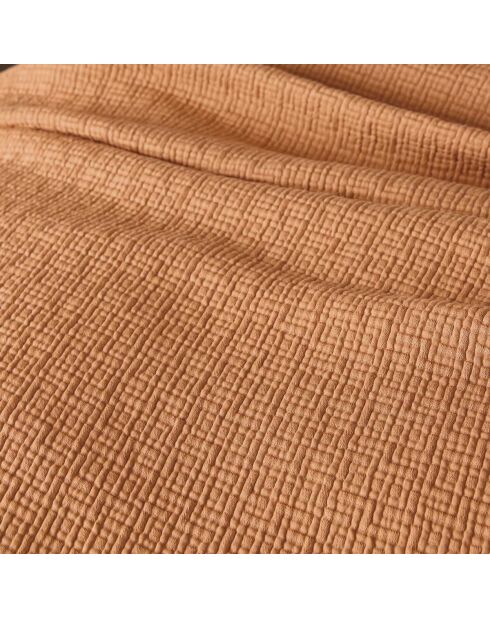 Matera Terracotta-Tagesdecke aus EU-Mischung