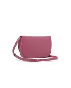 Magie Mini schoudertas in gegreineerd palissander leer - 22,5x14x3 cm