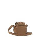 Carmy Schultertasche aus glattem Nudeleder - 22x18x6,5 cm