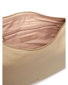 Nory schoudertas in generfd leer zonder schelp - 35x25x9 cm