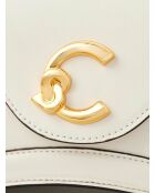 C-Me handtas van glad parelmoer kalfsleer - 21x12x6 cm