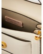 C-Me handtas van glad parelmoer kalfsleer - 21x12x6 cm