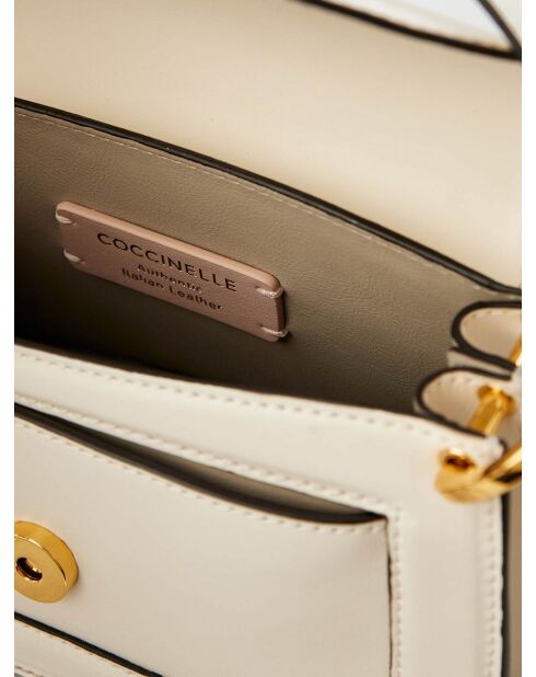 C-Me Handtasche aus perlglattem Kalbsleder - 21x12x6 cm