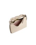 Bohemian Grana Doppelte Schultertasche aus genarbtem Leder mit doppelter Sandschale - 34x23x11 cm