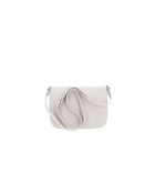 C-Me Schultertasche aus genarbtem Leder ohne Schale - 21x17x6 cm