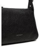 Bishop Mini schoudertas in zwart generfd leer - 22x18x11 cm