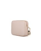 Tebe Mini schoudertas in nude-generfd leer - 21,5x17x6 cm