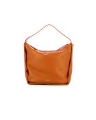 Oliver schoudertas in bruin generfd leer - 30x27x17 cm