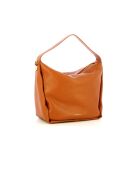 Oliver schoudertas in bruin generfd leer - 30x27x17 cm