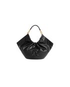 Black Smash Lederhandtasche - 21x27x12 cm