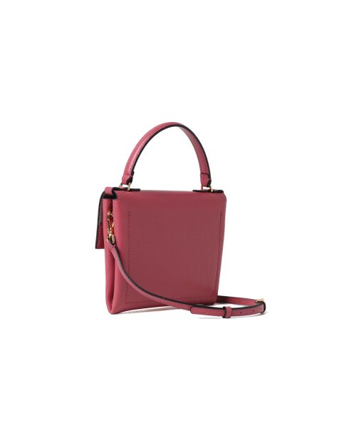 Arlettis Handtasche aus genarbtem Palisanderleder - 21,5x15x2 cm