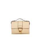 Borsa Arlettis in pelle martellata betulla - 23x17x7 cm