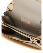 Borsa Arlettis in pelle martellata betulla - 23x17x7 cm