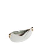 Borsa a tracolla Sunup snow in pelle - 24x16x5 cm