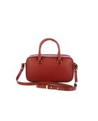 Beat Weiche Handtasche aus genarbtem Leder in Brandy - 26x14x8 cm