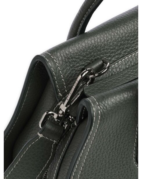 Bolso Lord de piel granulada de alga - 30x20x13 cm