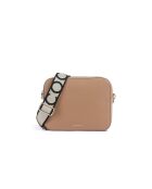 Tebe Mini schoudertas in nude-generfd leer - 21,5x17x6 cm