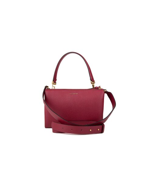 Ribes Arlettis Handtasche aus genarbtem Leder - 25x18x7 cm