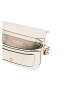 C-Me Calf&Marb schoudertas van glad parelmoer kalfsleer - 26x14,5x7 cm