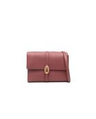 Dorian Mini schoudertas van gegreineerd brandy leer - 20x13x6 cm