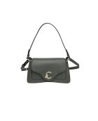 C-Me Schultertasche aus genarbtem Algenleder - 27,5x14x11 cm