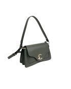 C-Me Schultertasche aus genarbtem Algenleder - 27,5x14x11 cm