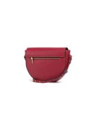 Beat Weiche Schultertasche aus genarbtem Sangria-Leder - 24x21x6 cm